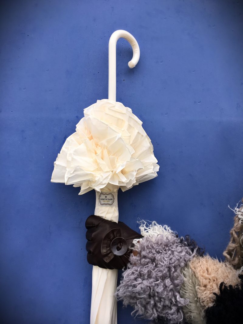 Umbrella Lisbeth Dahl, Gloves, fashion, style, fall2016, Dior