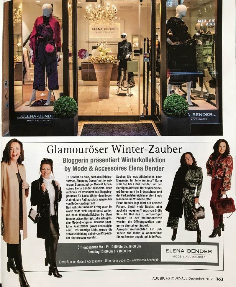Fashionblog Augsburg, style for Ladies, Zeitung, Magazine, Modeblogger, fashionblogger, vogue, madame, Augsburg Journal 